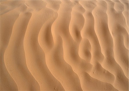 Tunisia, Sahara Desert, ripples in sand Foto de stock - Sin royalties Premium, Código: 695-03381069