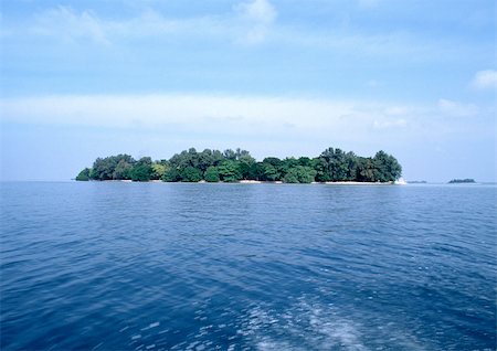 Indonesian island Foto de stock - Sin royalties Premium, Código: 695-03381072