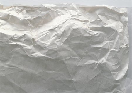 paper texture background - Wrinkled sheet of paper, close-up Stock Photo - Premium Royalty-Free, Code: 695-03382009