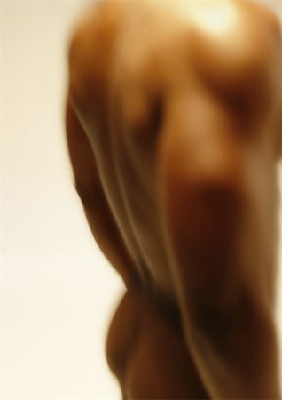 Nude man's mid-section, blurred, close up. Stock Photo - Premium Royalty-Free, Code: 695-03382445