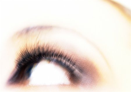 spying eyes - Woman's brown eye, blurred close up. Stock Photo - Premium Royalty-Free, Code: 695-03383043