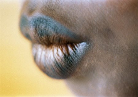 puckered lips profile - Close up of woman's mouth, profile view. Stock Photo - Premium Royalty-Free, Code: 695-03383269
