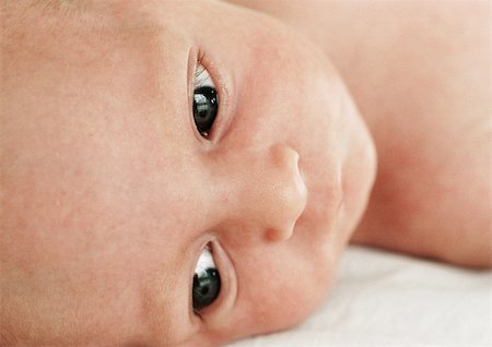 delicate - Infant's face, close-up. Stock Photo - Premium Royalty-Free, Code: 695-03383403