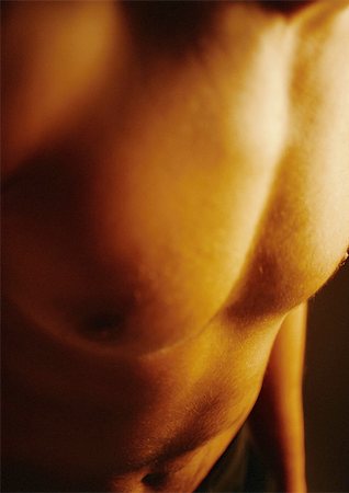 simsearch:695-03384001,k - Man's bare chest, close-up Stock Photo - Premium Royalty-Free, Code: 695-03383527