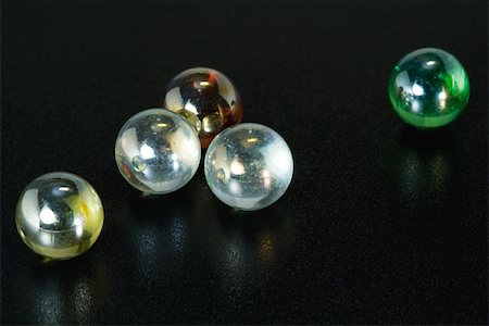 Glass marbles, close-up Stock Photo - Premium Royalty-Free, Code: 696-03395661