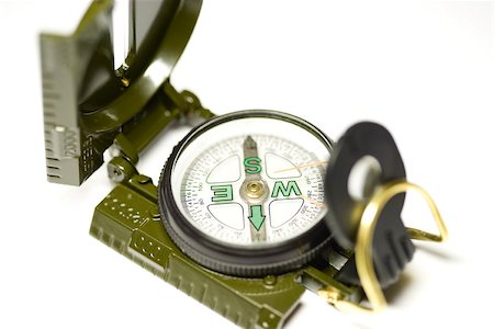 Compass, close-up Fotografie stock - Premium Royalty-Free, Codice: 696-03395672