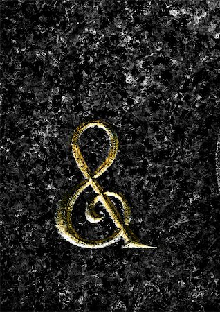 puntuación - &, text, embossed. Foto de stock - Sin royalties Premium, Código: 696-03396693