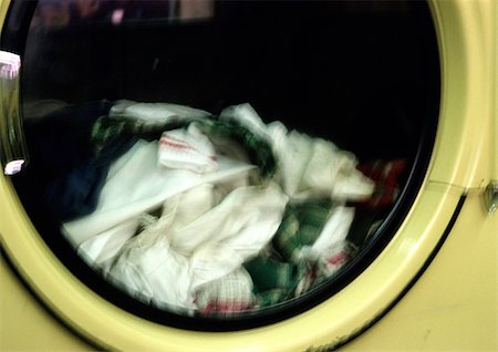 Close piled in dryer, blurred. Stock Photo - Premium Royalty-Free, Code: 696-03397337