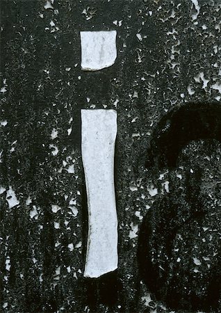 I,text,painted. Foto de stock - Sin royalties Premium, Código: 696-03397695