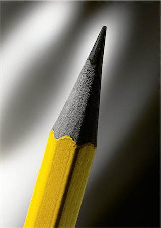 pencil point - Pencil tip, close-up Stock Photo - Premium Royalty-Free, Code: 696-03397924