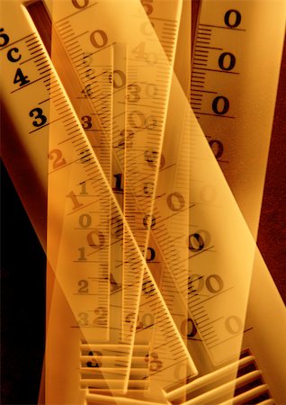simsearch:670-03734302,k - Thermomètres, flous, gros plan Photographie de stock - Premium Libres de Droits, Code: 696-03398121
