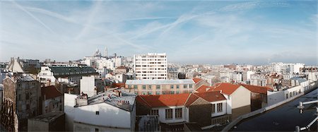 suburban sky - France, ville, vue panoramique Photographie de stock - Premium Libres de Droits, Code: 696-03398733