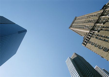 Skyscrapers, low angle view Stock Photo - Premium Royalty-Free, Code: 696-03399101