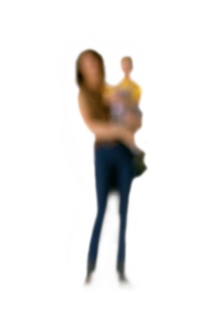 simsearch:695-05780562,k - Silhouette de femme holding enfant sur fond blanc, mis Photographie de stock - Premium Libres de Droits, Code: 696-03399875