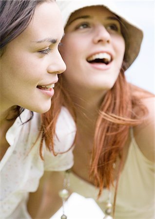 friends female hippie - Two young women Stock Photo - Premium Royalty-Free, Code: 696-03400386