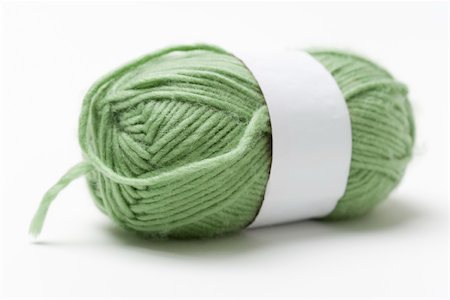 Skein of green yarn, close-up Foto de stock - Sin royalties Premium, Código: 696-03402917