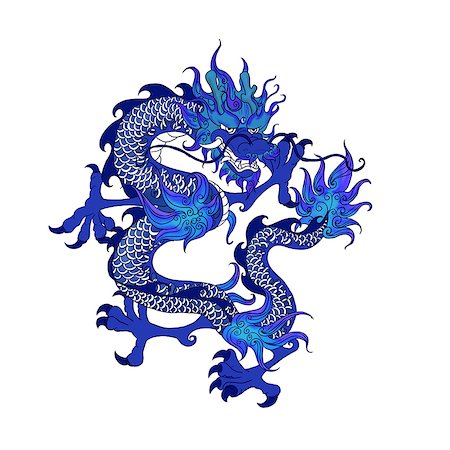 Dragons Stock Photo - Premium Royalty-Free, Code: 690-05551525