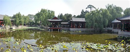 summer palace - tourist resort of Beijing Foto de stock - Sin royalties Premium, Código: 690-06160208