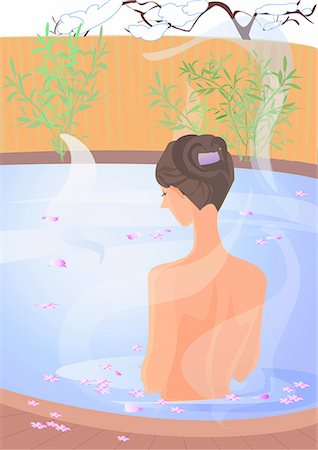 spa background - Having a spa Stock Photo - Premium Royalty-Free, Code: 690-03202098