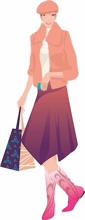 simsearch:690-03202451,k - A woman holding a bag Stock Photo - Premium Royalty-Free, Code: 690-03202381