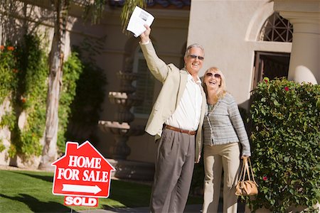 Happy new home owners, portrait Stock Photo - Premium Royalty-Free, Code: 693-06014523