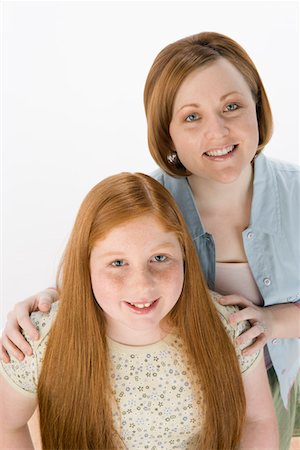 Mother and daughter, portrait Stock Photo - Premium Royalty-Free, Code: 693-06016305