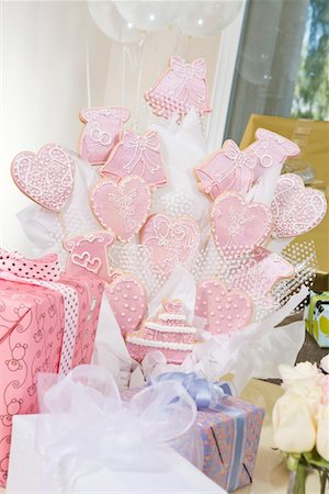 Decoration and presents at bridal shower Stock Photo - Premium Royalty-Free, Code: 693-06017049