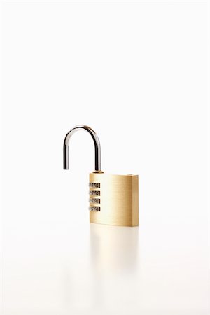 Padlock Stock Photo - Premium Royalty-Free, Code: 693-06018718