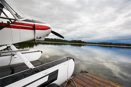 USA, Alaska, sea plane tied to pier, close up Stock Photo - Premium Royalty-Free, Code: 693-06019751