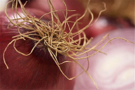 raíz - Red onion, close-up Foto de stock - Sin royalties Premium, Código: 693-06020251