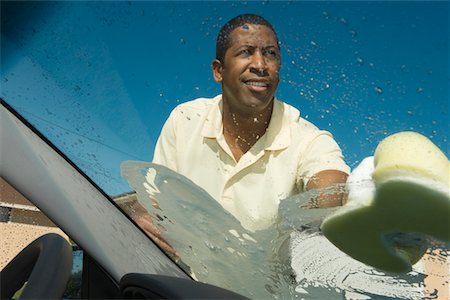 parebrise - Wagonnet de lavage Photographie de stock - Premium Libres de Droits, Code: 693-06021437