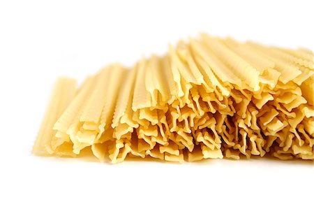 Pasta on white background Stock Photo - Premium Royalty-Free, Code: 693-08127354