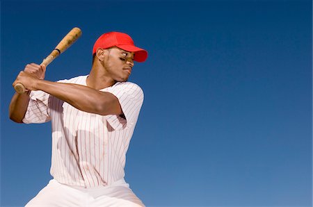 Joueur de baseball Photographie de stock - Premium Libres de Droits, Code: 693-03299807