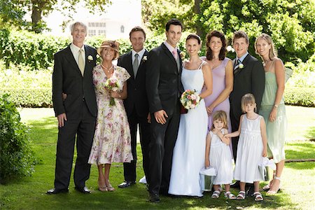 simsearch:694-03326455,k - Gruppenfoto bei Hochzeit Stockbilder - Premium RF Lizenzfrei, Bildnummer: 693-03304898