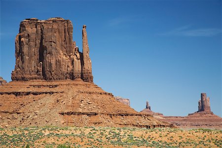 simsearch:693-03317583,k - USA, Arizona, Mitten Butte at Monument Valley Stock Photo - Premium Royalty-Free, Code: 693-03309488