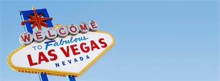Welcome to Las Vegas Sign Stock Photo - Premium Royalty-Free, Code: 693-03300139