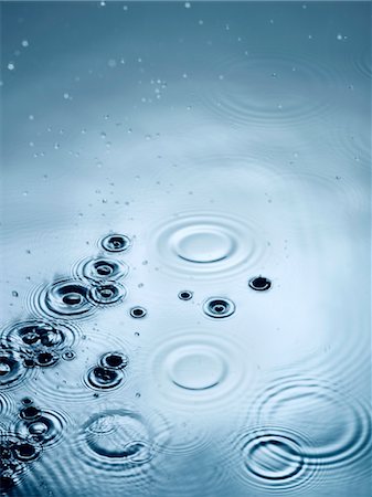 pond top view - Ripples on water surface Stock Photo - Premium Royalty-Free, Code: 693-03301789