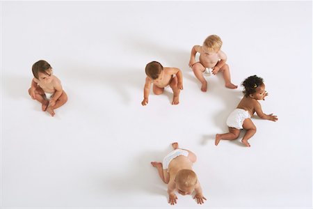 Group of Babies, montage Stock Photo - Premium Royalty-Free, Code: 693-03302569