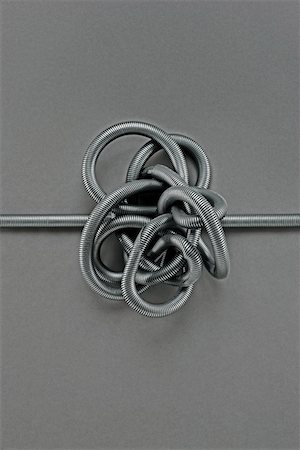silver - Tangled wire Stock Photo - Premium Royalty-Free, Code: 693-03314688