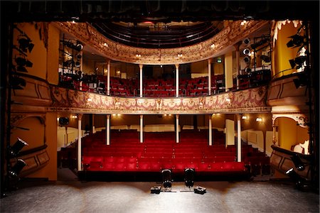 Empty theatre Stock Photo - Premium Royalty-Free, Code: 693-03316962