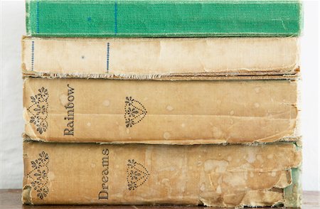 Stack of old books Stock Photo - Premium Royalty-Free, Code: 693-03310942