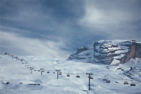 Ski lift Stock Photo - Premium Royalty-Free, Code: 693-03312657