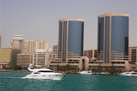 dubai creek - Dubaï, Émirats Arabes Unis, la crique de Dubaï, Deira. Photographie de stock - Premium Libres de Droits, Code: 693-03313652