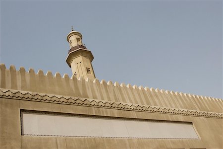 simsearch:693-03313692,k - Dubai, UAE, minaret of Grand Mosque in Bur Dubai Stock Photo - Premium Royalty-Free, Code: 693-03313711