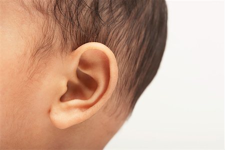 Baby Boy's Ear Stock Photo - Premium Royalty-Free, Code: 693-03557351