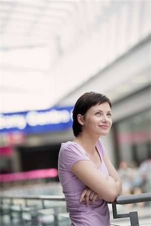 europe shopping malls - Young woman in shopping centre, Voronezh Stock Photo - Premium Royalty-Free, Code: 693-03644011