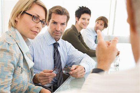 simsearch:693-03707355,k - Business meeting in conference room Stock Photo - Premium Royalty-Free, Code: 693-03707335