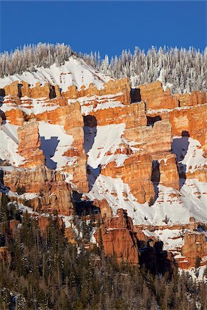 Cedar Breaks National Monument, Utah, USA Foto de stock - Con derechos protegidos, Código: 700-04003333