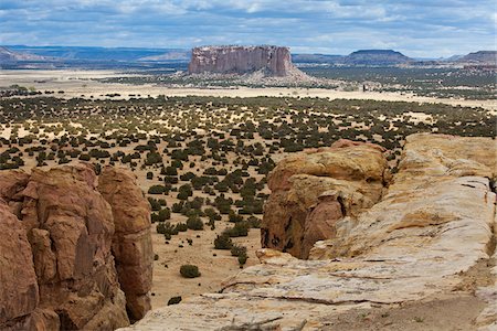 desert cloudy - Acoma Pueblo, Cibola County, New Mexico, USA Stock Photo - Rights-Managed, Code: 700-04003373