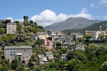 Commune of Nonza, Haute-Corse, Corse, France Stock Photo - Rights-Managed, Code: 700-05389520